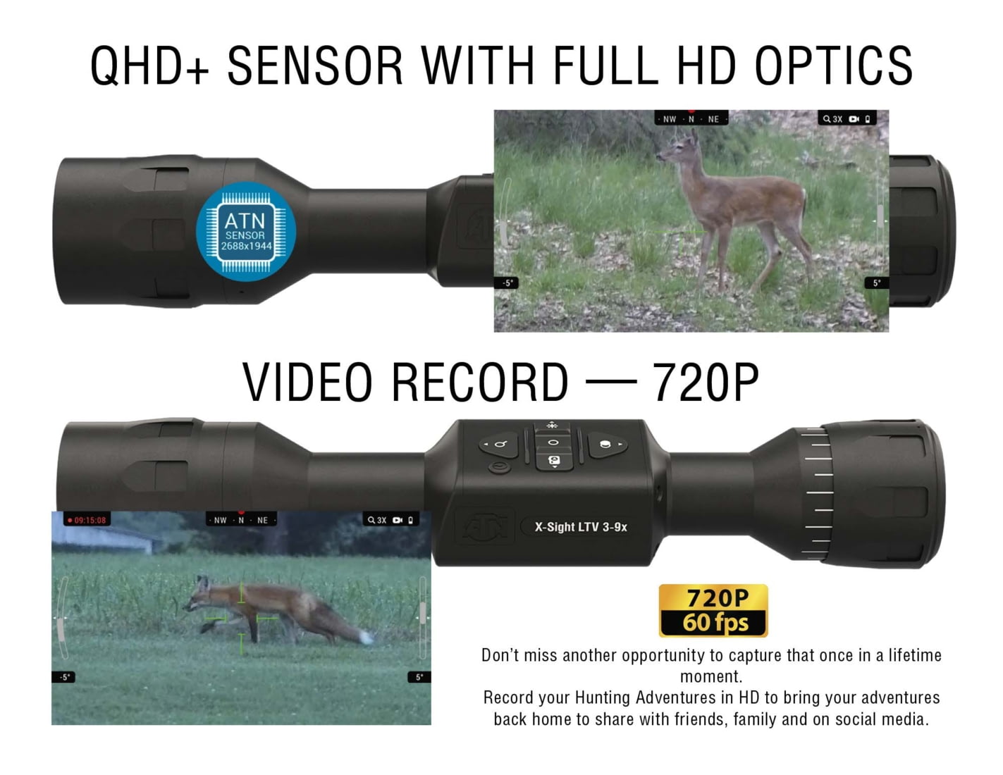 ATN X-Sight LTV 3-9X30