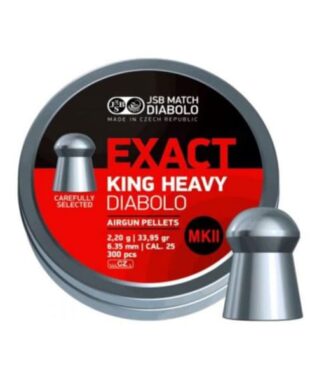 JSB AA Exact King Heavy MK II 6,35mm 33.95/2,200 p/150