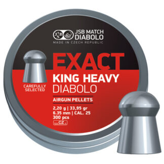 JSB AA Exact King Heavy 6,35mm 33.95/2,200 p/300
