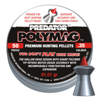 JSB AA Predator Polymag 9mm 81.01/5,250 p/50