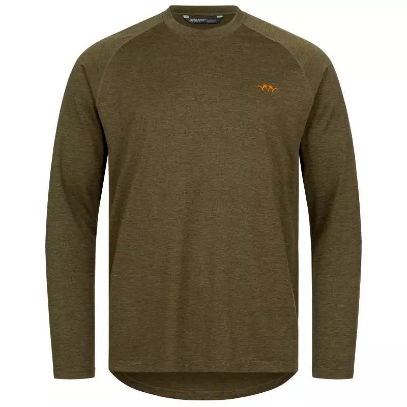 Tech LS-shirt 23 - 'Dark Olive'.