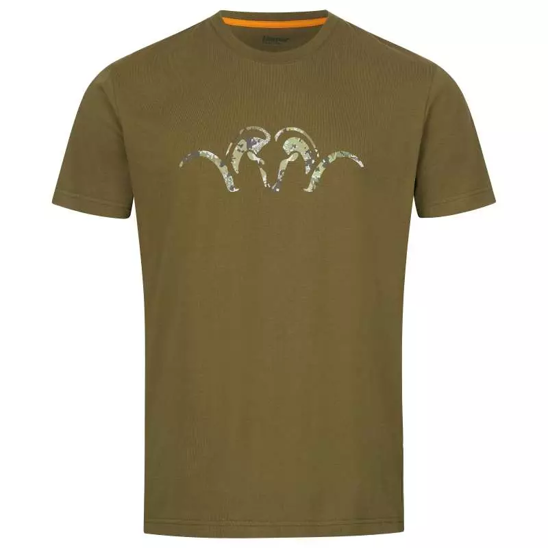 T-shirt met opvallende Argali-graphics in HunTec Camo