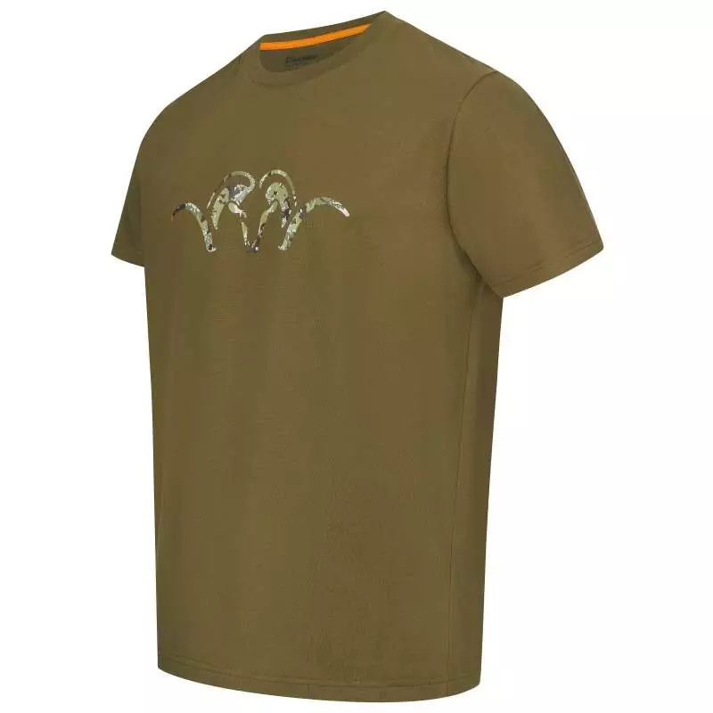 T-shirt met opvallende Argali-graphics in HunTec Camo