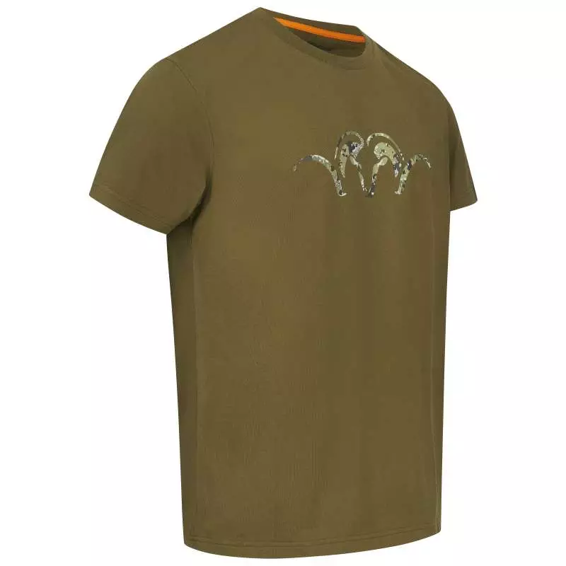 T-shirt met opvallende Argali-graphics in HunTec Camo