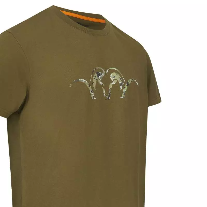 T-shirt met opvallende Argali-graphics in HunTec Camo