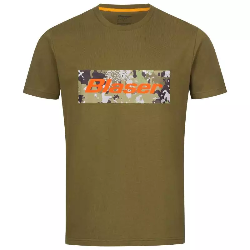 T-shirt met Blaser-branding in HunTec Camo