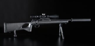 Fine Ballistic Tools Stock Unic - Blaser R8 2-Part Stock, 3D-Printed Carbon Thumbhole